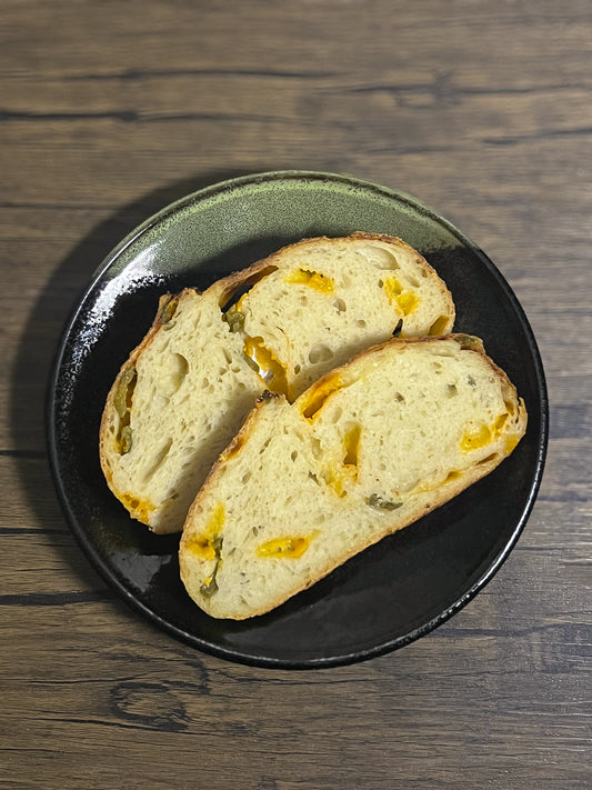 Jalapeño Cheddar Sourdough Bread