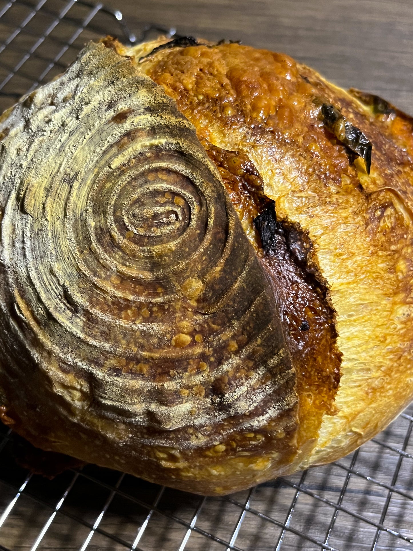 Jalapeño Cheddar Sourdough Bread