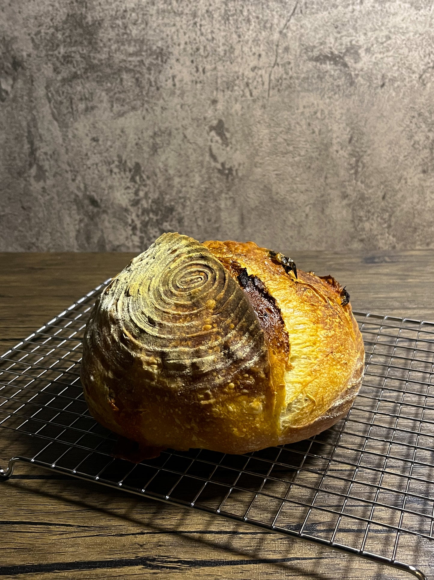 Jalapeño Cheddar Sourdough Bread