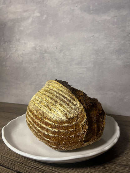 Whole Wheat Sourdough Bread